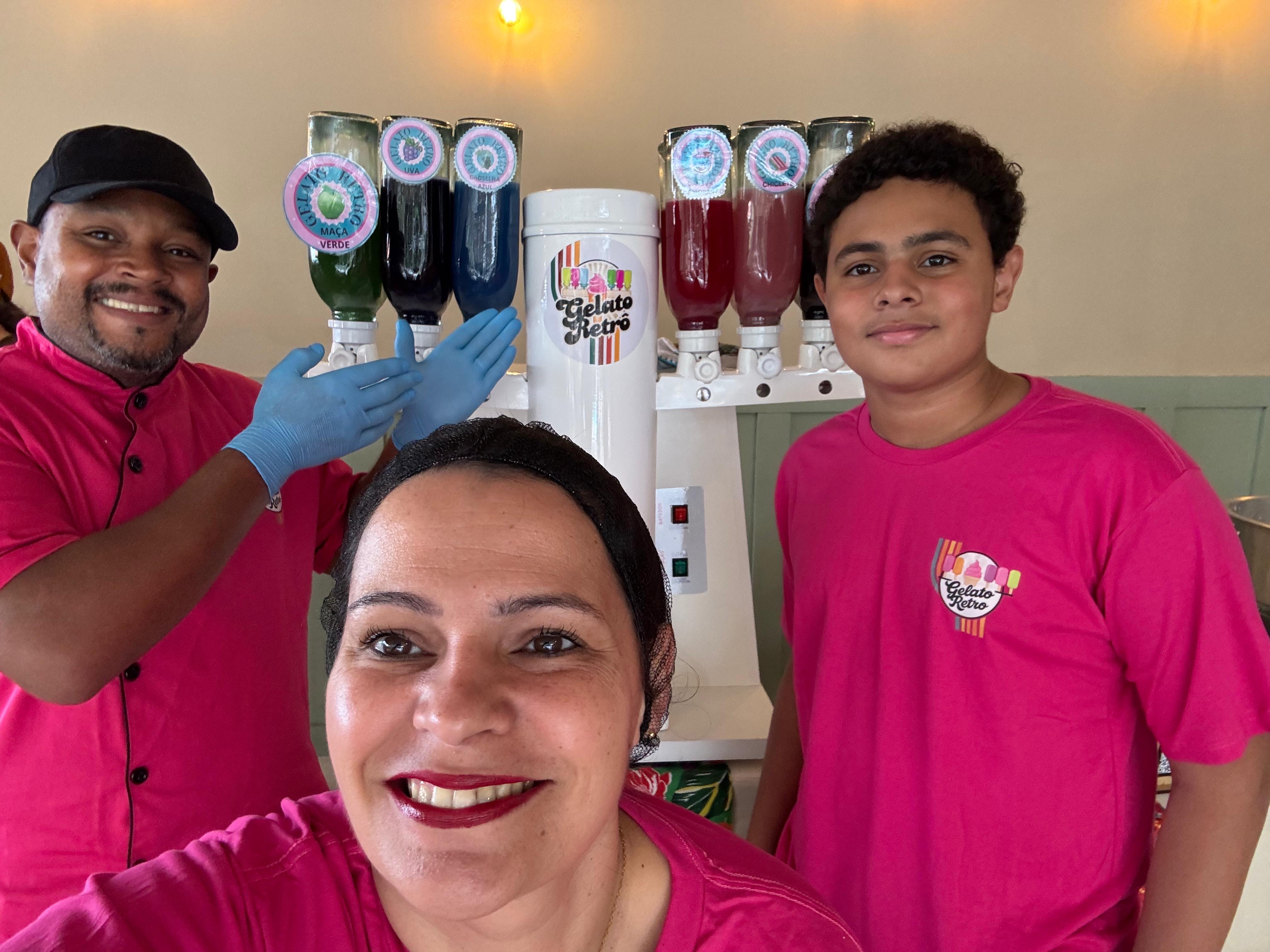 Equipe Gelato Retrô