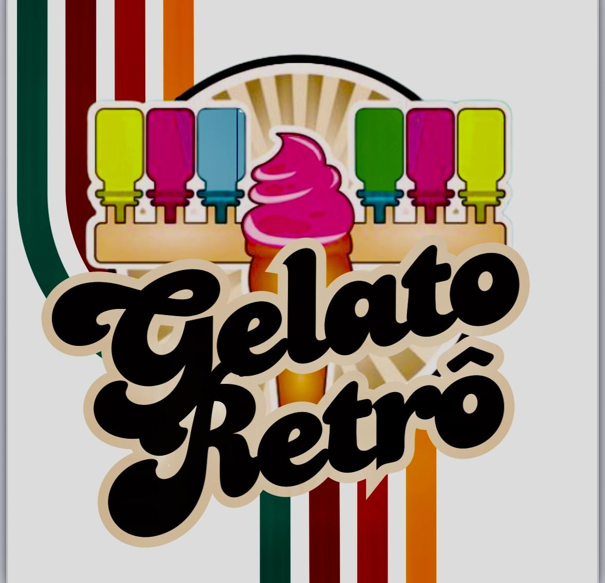 Gelato Retrô Logo